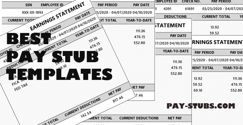 What Are The Advantages To Generate The Pay Stub Template Online Pay Stubs Pay Stubs Com