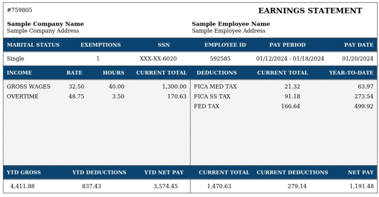Navigating Pay Stub and Taxes: Key Forms You Need to Know - Paystub ...